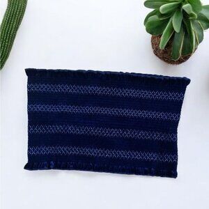 Urban Outfitters Silence + Noise Blue Bandeau Tube Top NWT Medium/Large